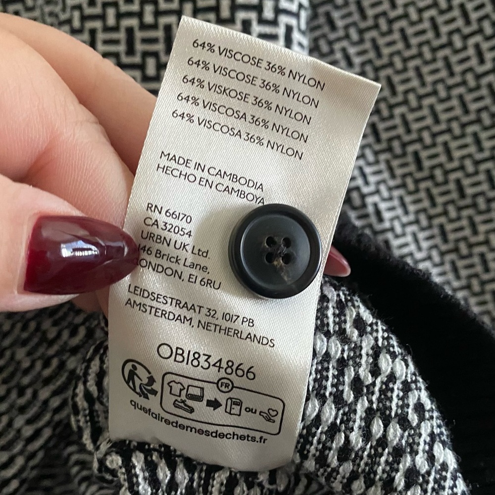 Anthropologie Maeve Plunging Polo Cardigan - Picture 9 of 9